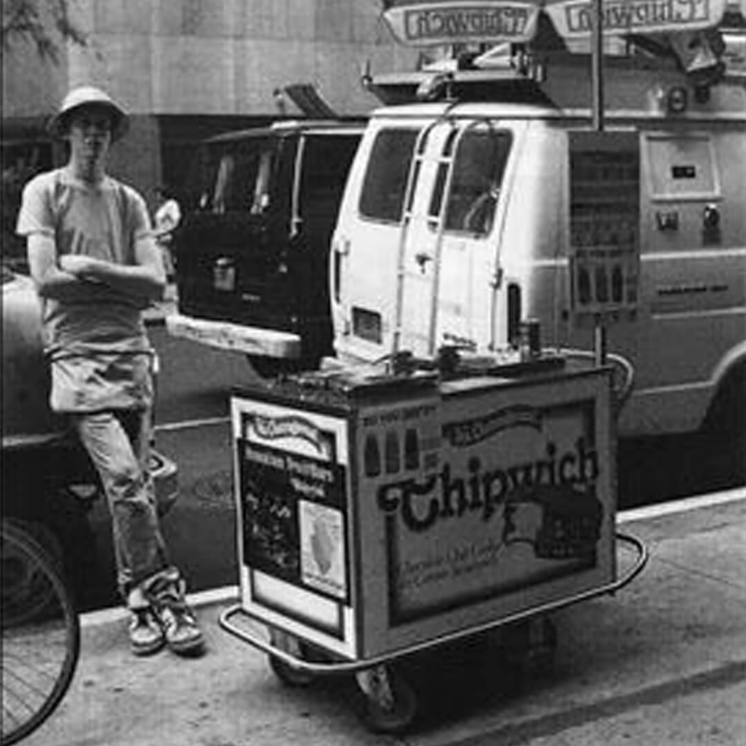 The Original Chipwich Brands Ice Cream Cart