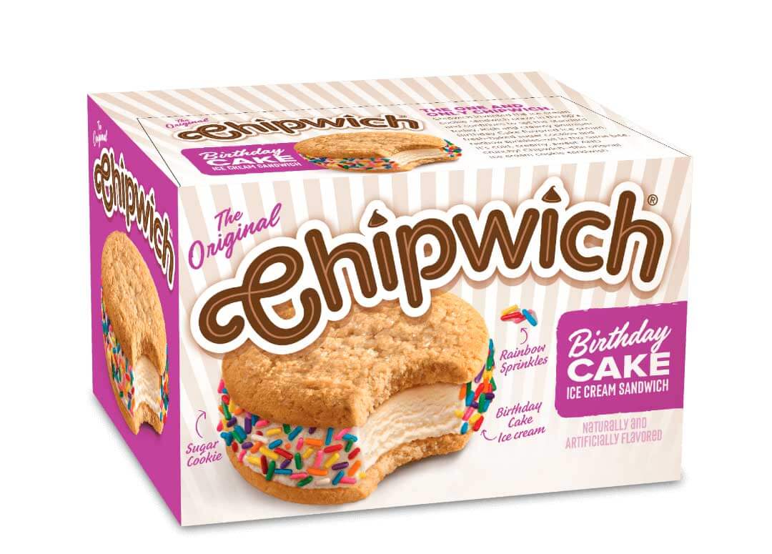 Chipwich Birthday Cake